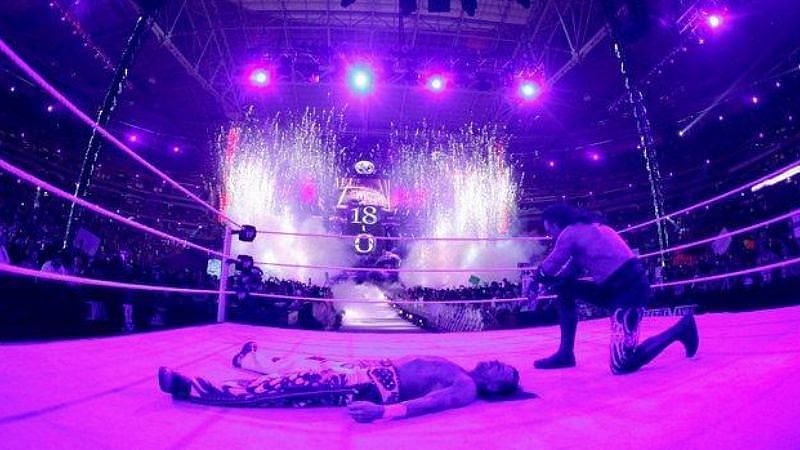 !8-0 meant the end of Michaels' career.